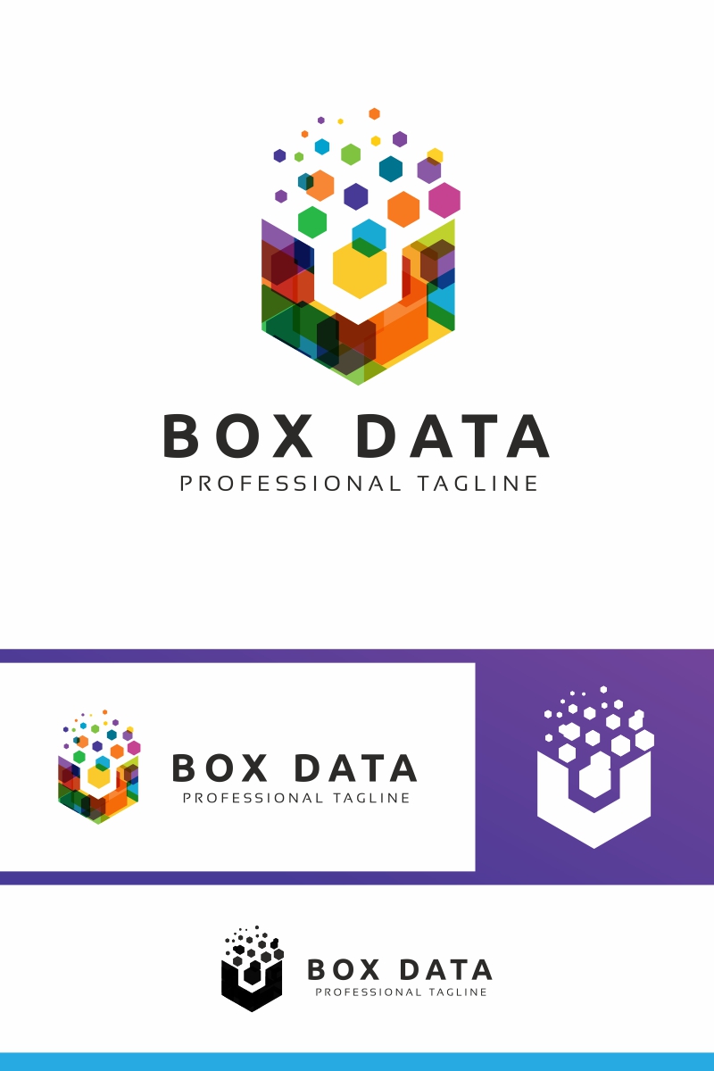 Box Data Logo Template