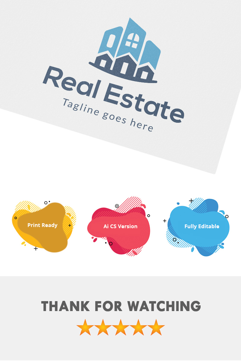 Construction - Real Estate Logo Template