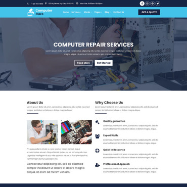 Computer-service Pc-repair PSD Templates 79243
