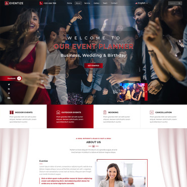 Planner Party PSD Templates 79278