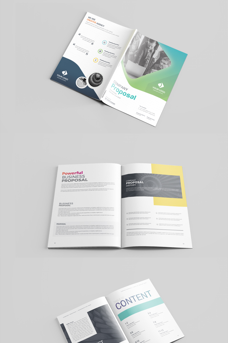 Company A Proposal - Corporate Identity Template