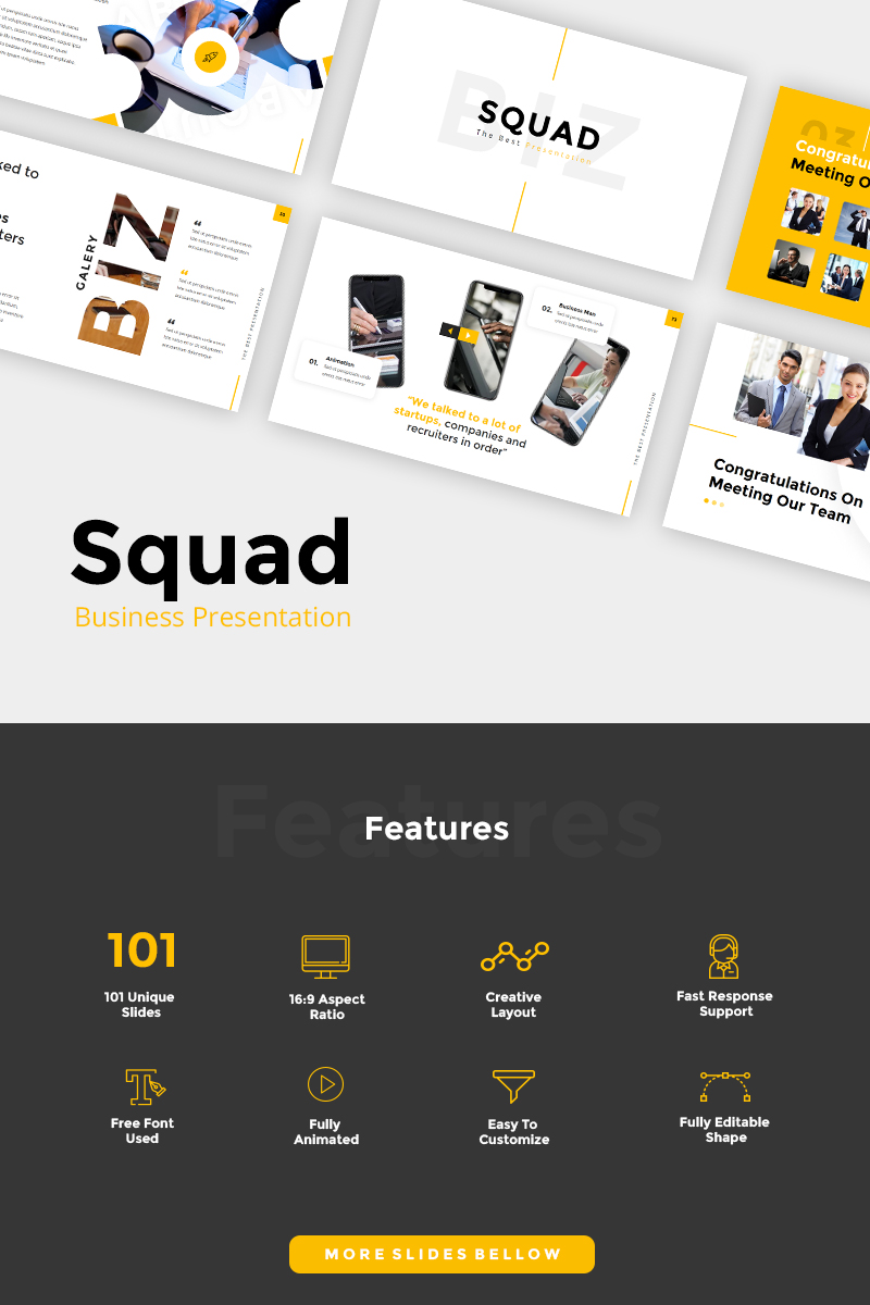 Squad Biz Business - Keynote template