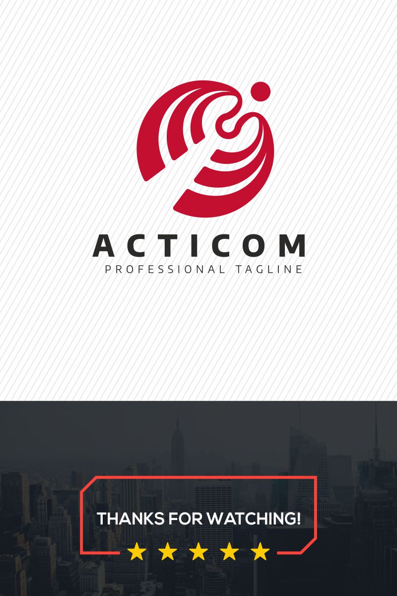 Acticom Logo Template