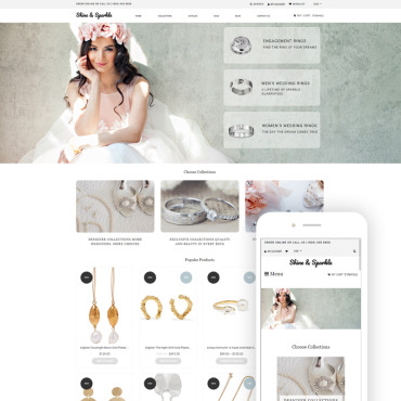 Jewellery Products Shopify Themes 79421