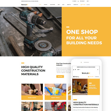 Building Construction Shopify Themes 79484