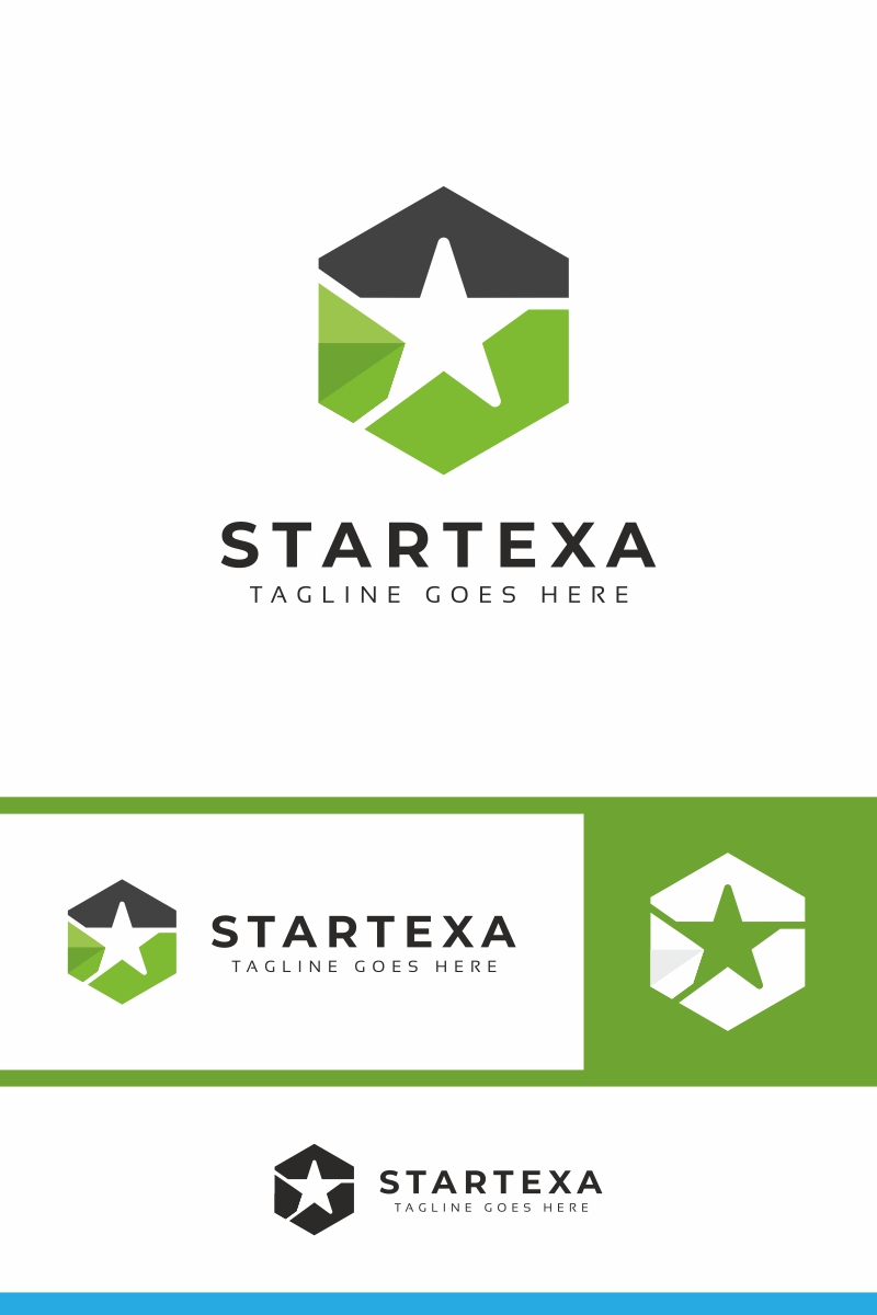 Star Tech Logo Template