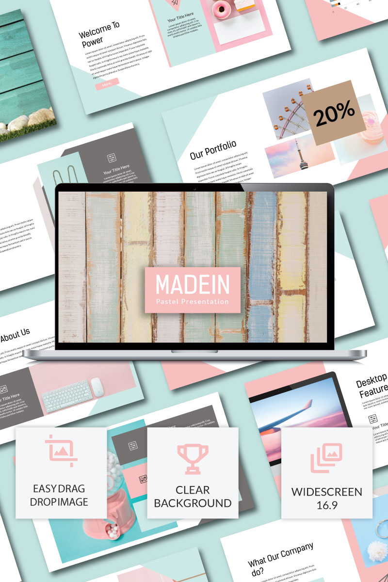 Madein Creative PowerPoint template