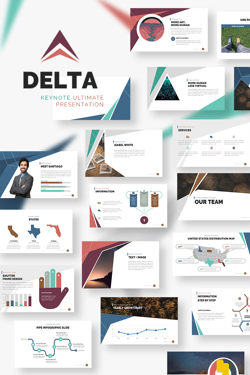 Delta - Keynote template