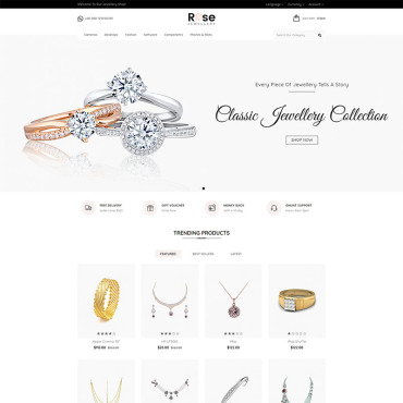 Fashion Accessories OpenCart Templates 79600