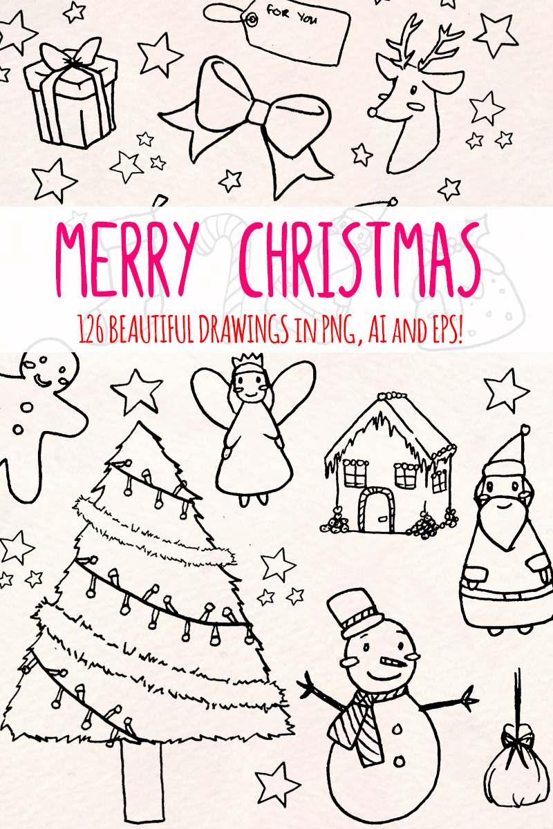 125 Christmas Holiday - Illustration