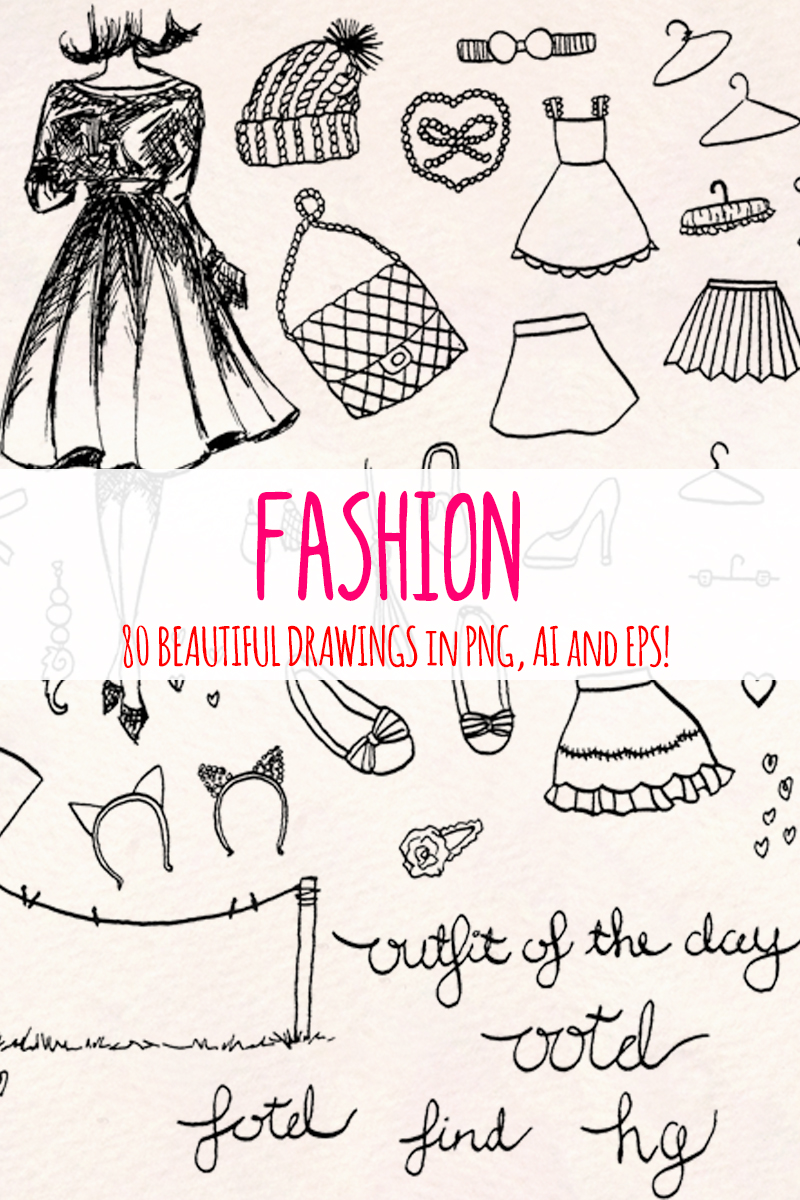 82 Fashion and Clothing - Illustration