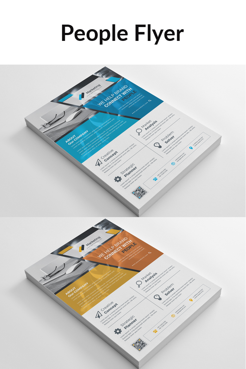 People Flyer - Corporate Identity Template