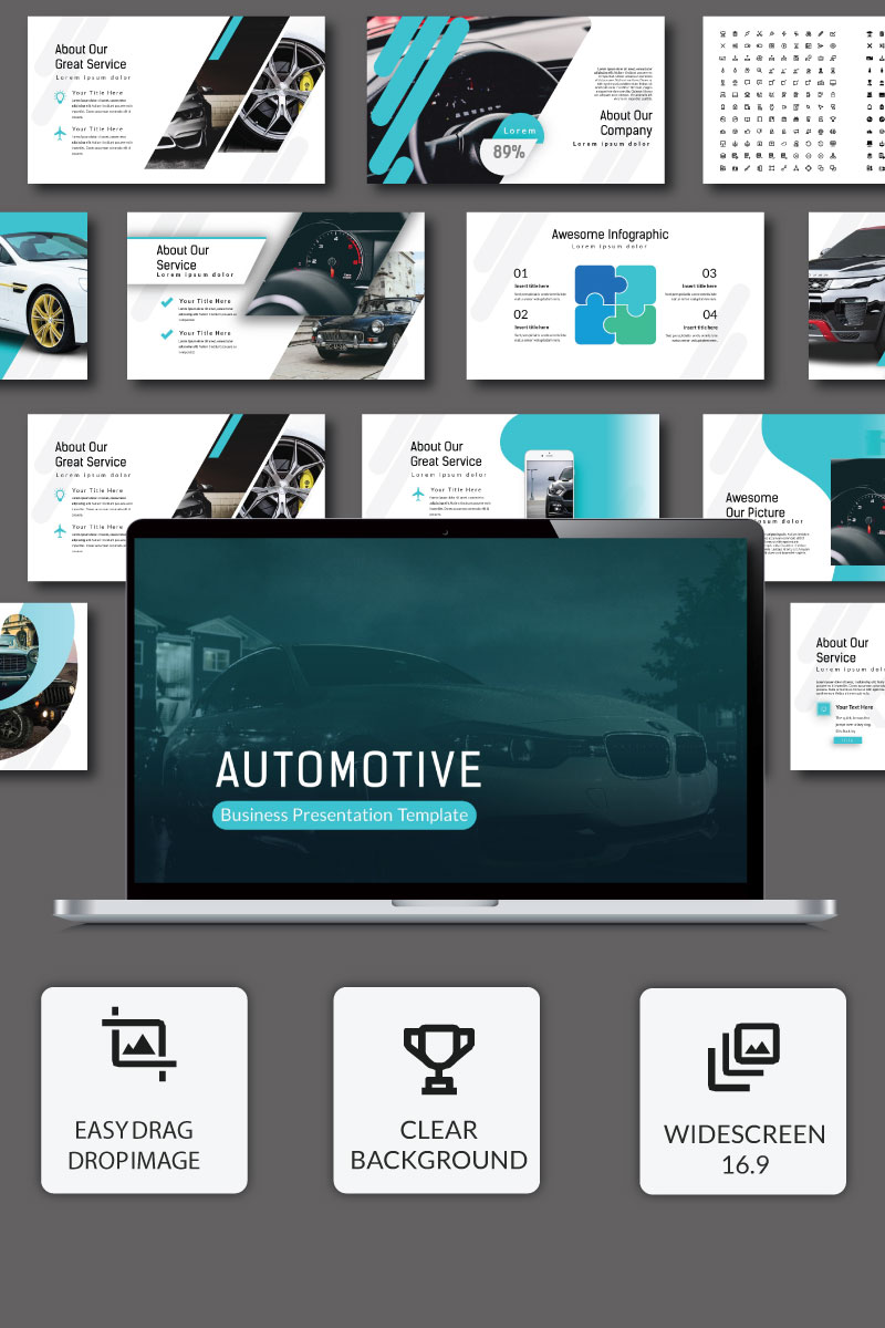 Automotive PowerPoint template