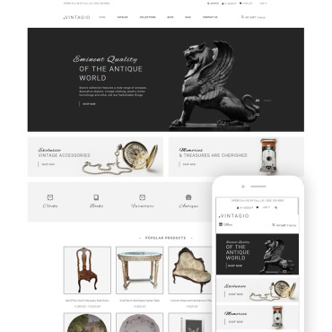 Antique Ecommerce Shopify Themes 79860