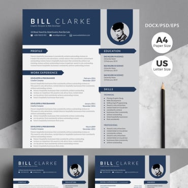 Cv Template Resume Templates 79879