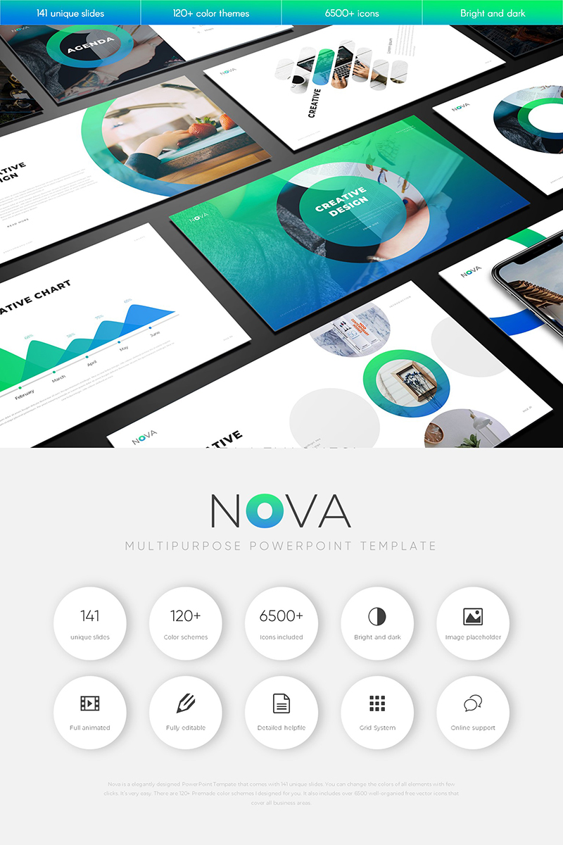 Nova Multipurpose PowerPoint template