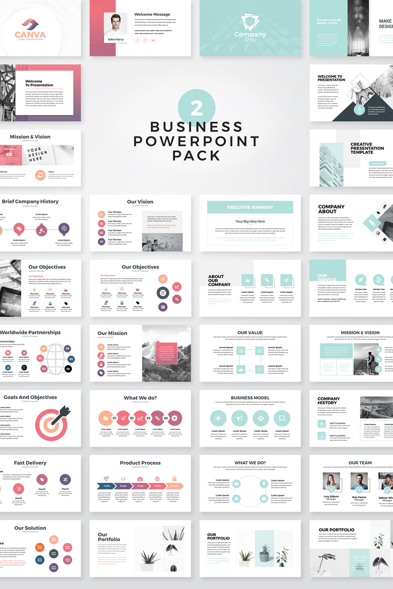 Canva - Business PowerPoint template