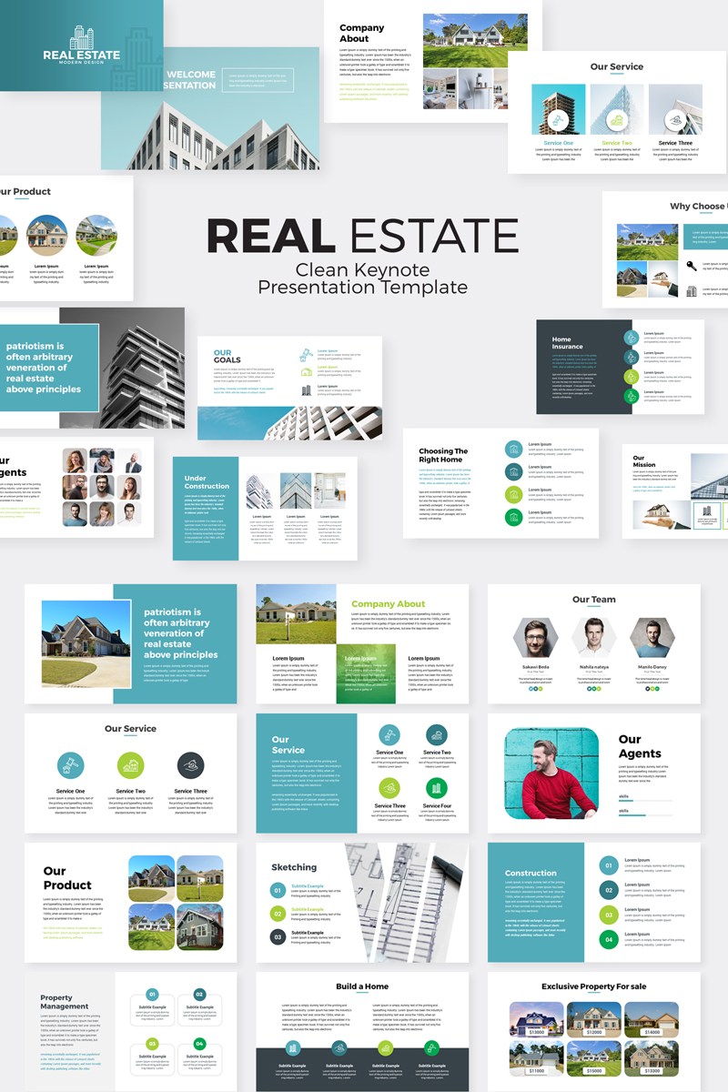 Real Estate - Keynote template