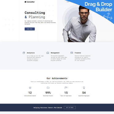 Investing Investment Moto CMS 3 Templates 79979
