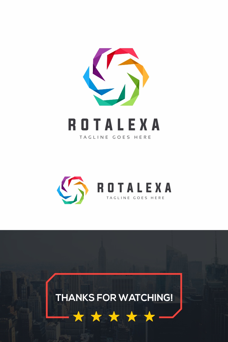 Rotalexa Logo Template