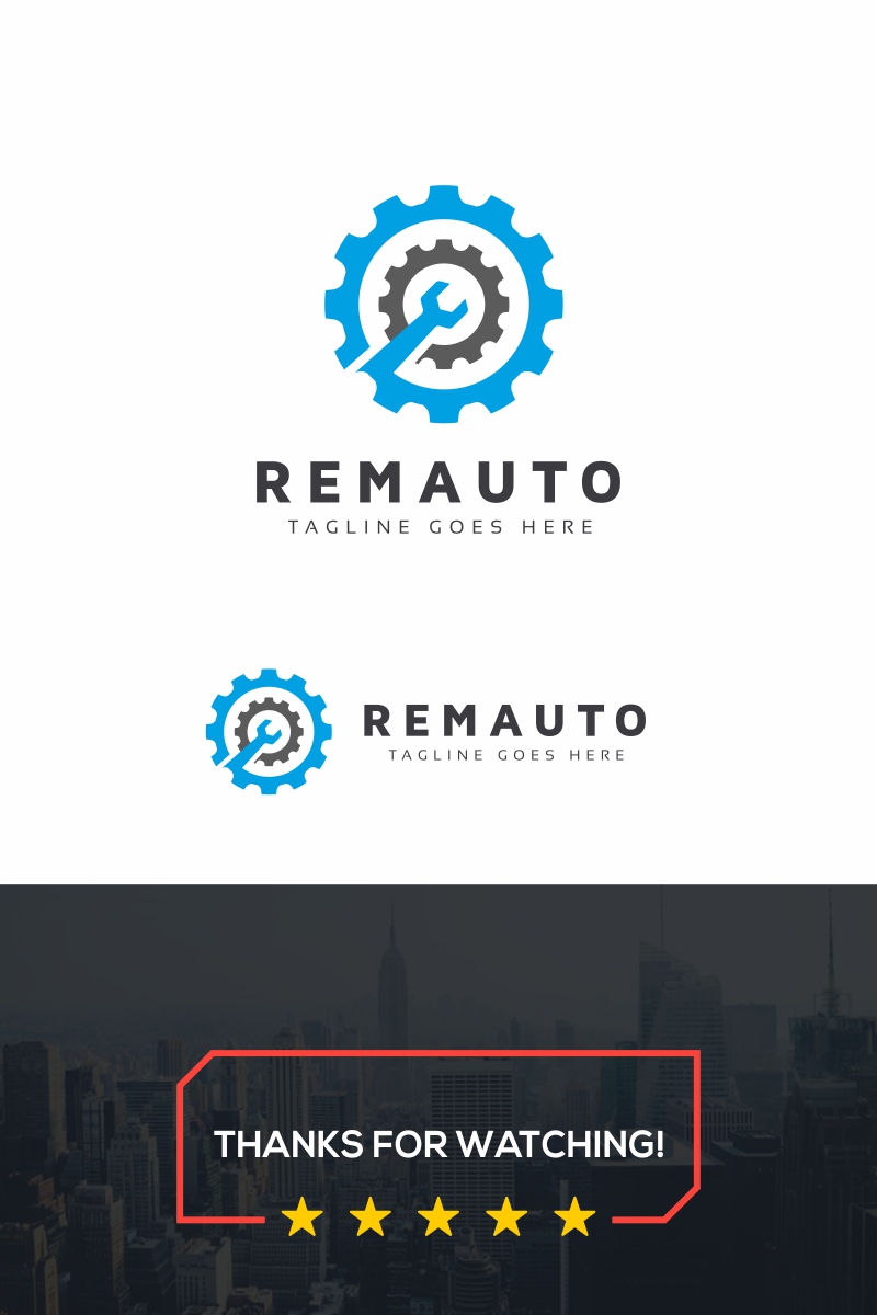 Repair Auto Logo Template