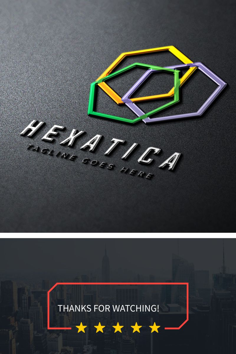 Hexatica Logo Template