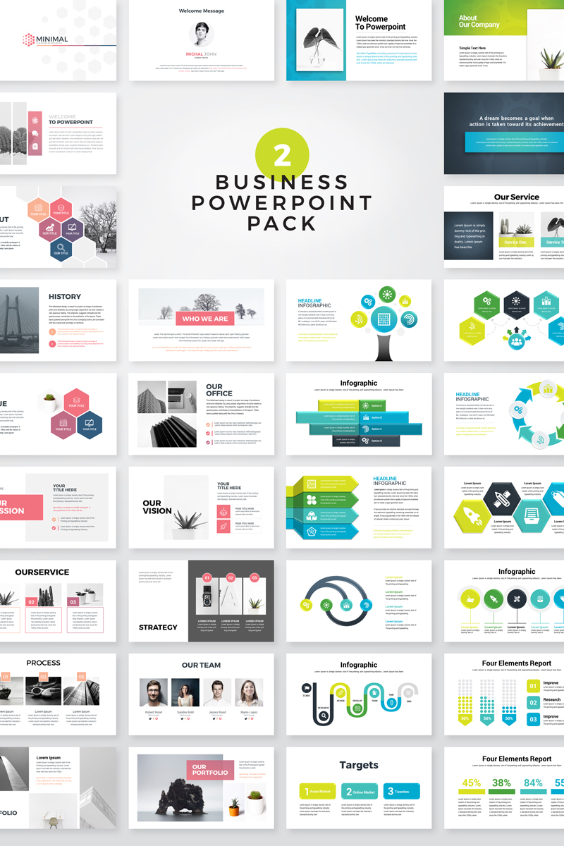 Multipro - Business PowerPoint template