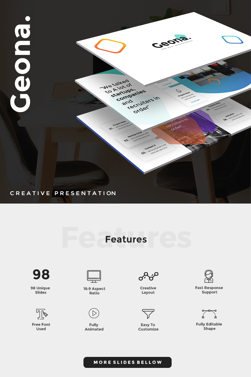 Geona Creative PowerPoint template