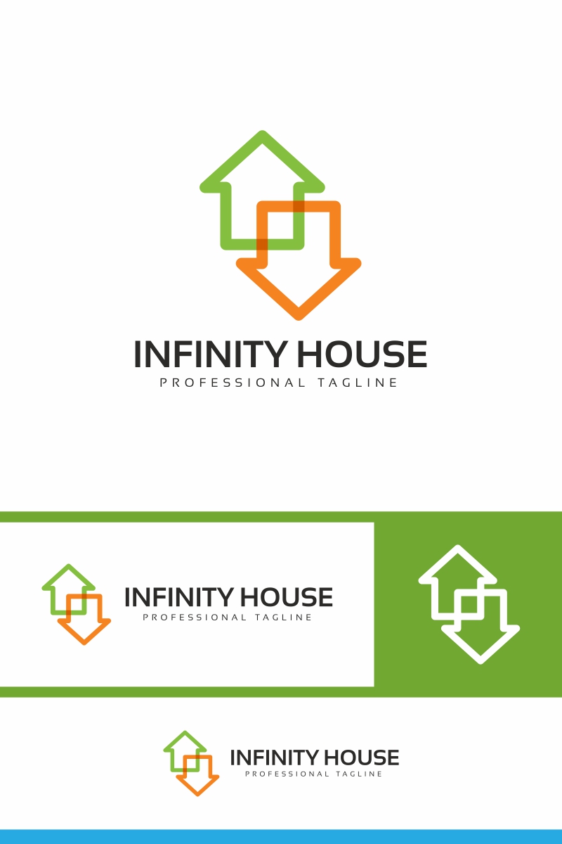 Infinity House Logo Template
