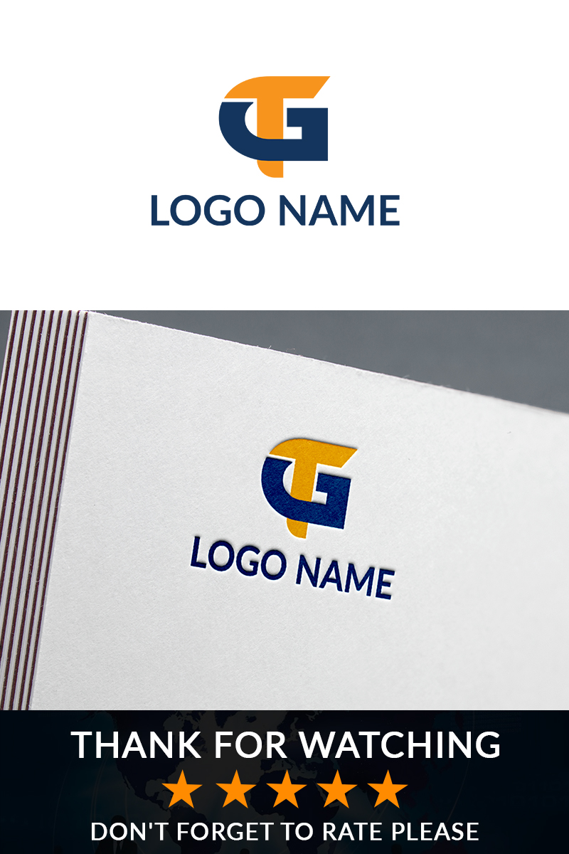 GT Letter Logo Template