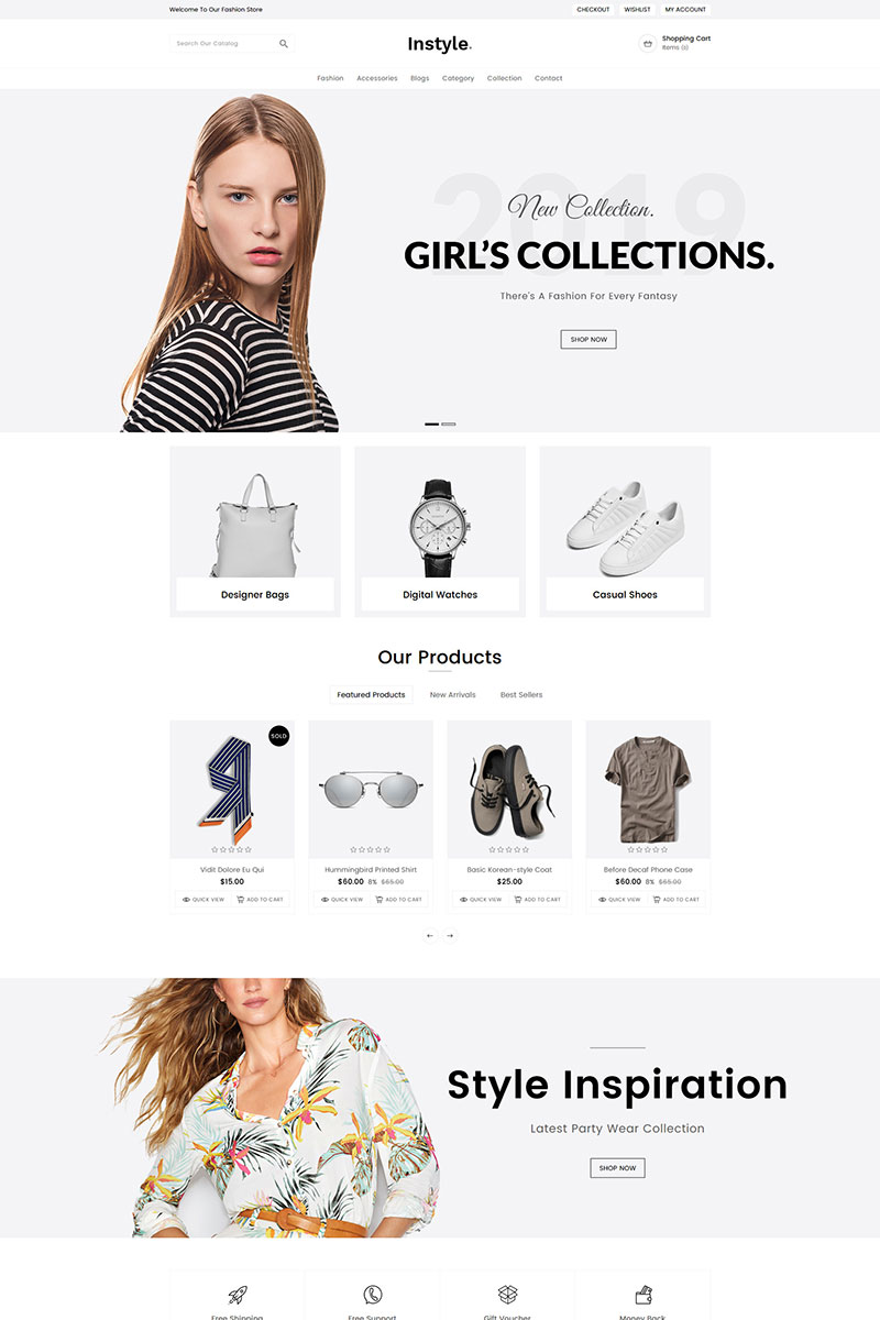 Instyle Fashion Shopify Theme