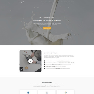 Agency Classic Landing Page Templates 80337