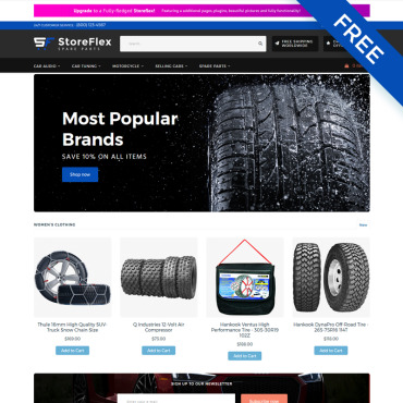 Ecommerce Motorcycle OpenCart Templates 80441