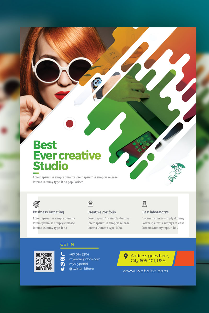 Creative Thinking Business Flyer - Corporate Identity Template