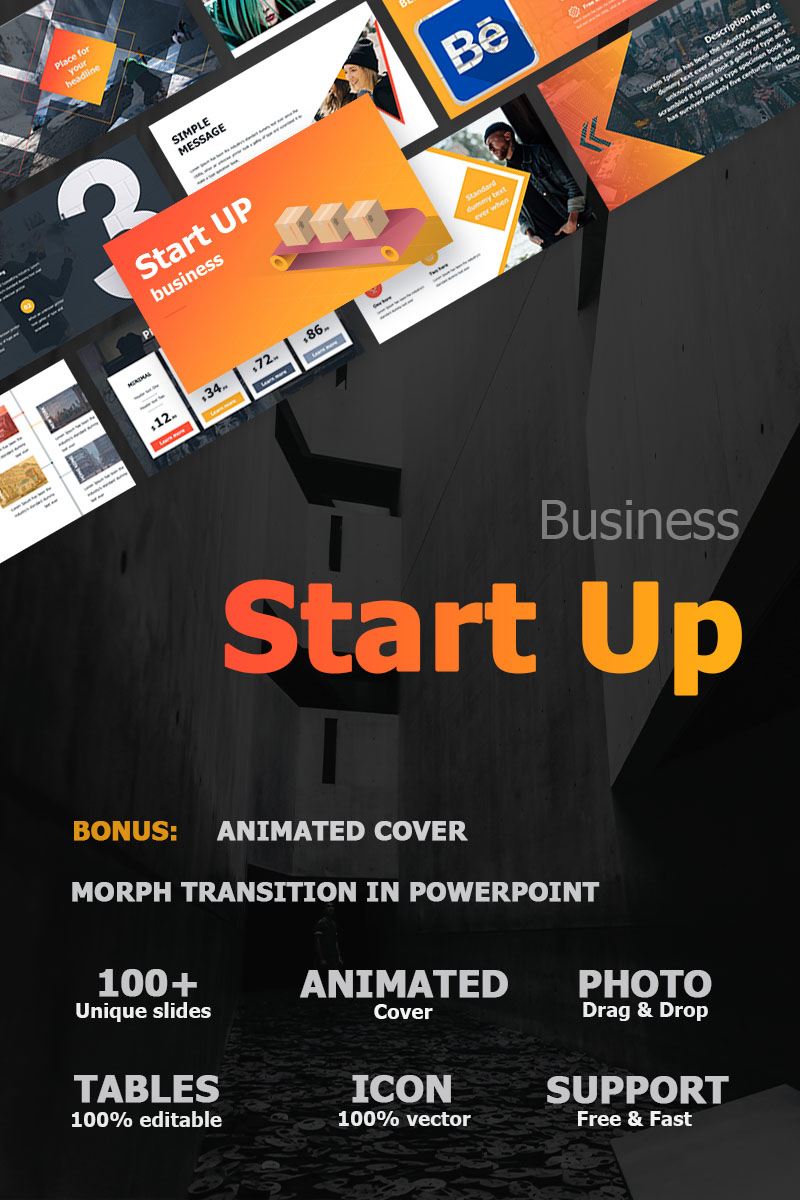 Start Up Business - PowerPoint template