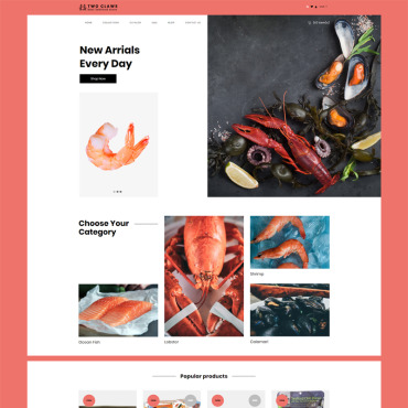 Market Seafood Shopify Themes 80623