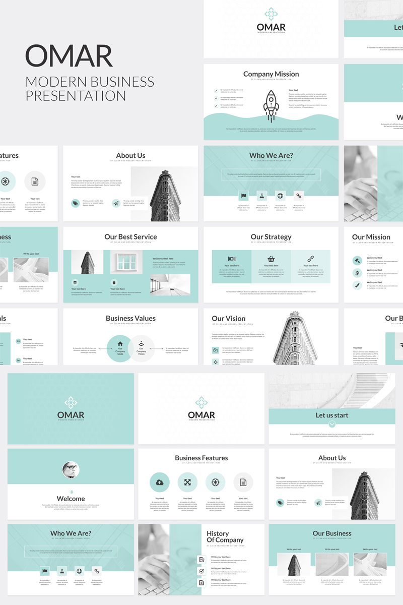 Omar Modern Business - Keynote template