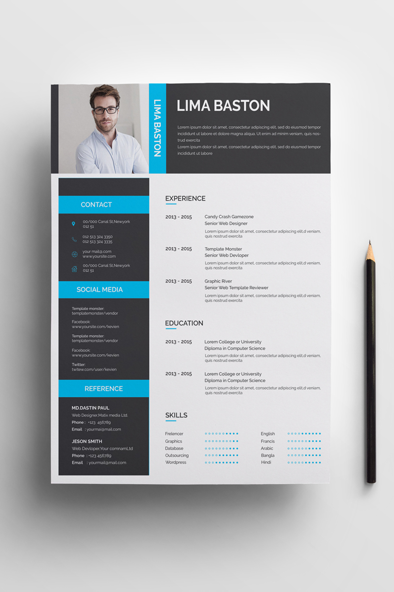 Professional and Creative Resume/cv Template