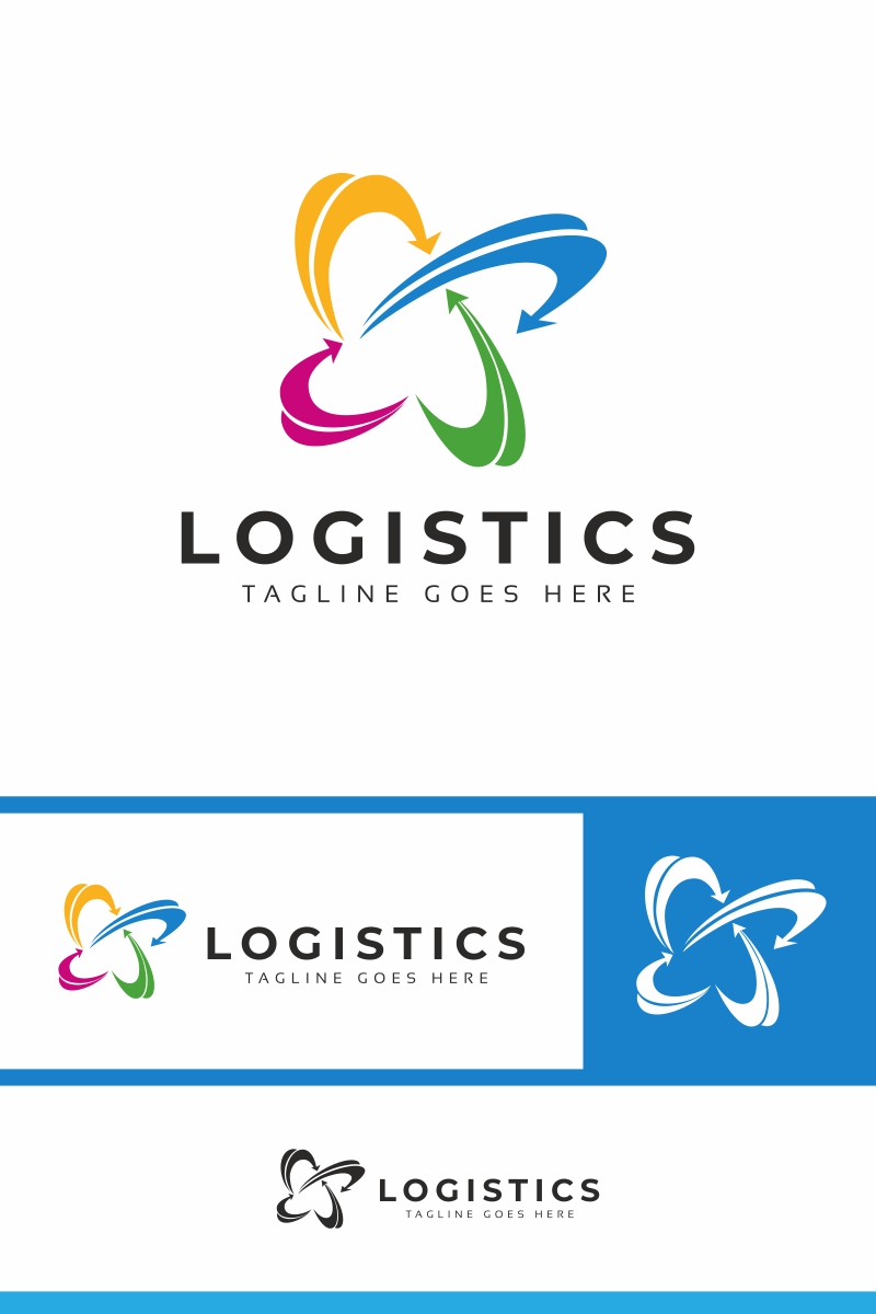Logistics Logo Template
