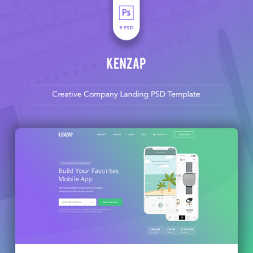 Business Clean PSD Templates 80829