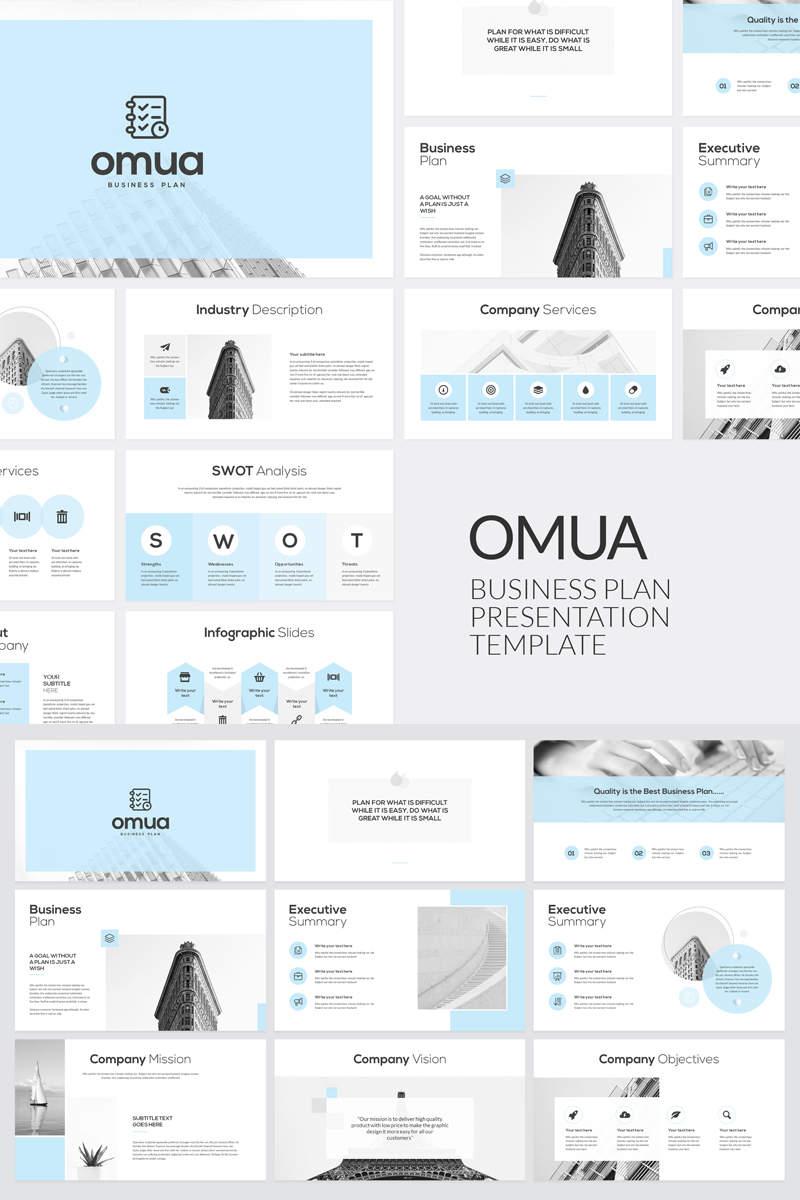 Omua Business Plan - Keynote template
