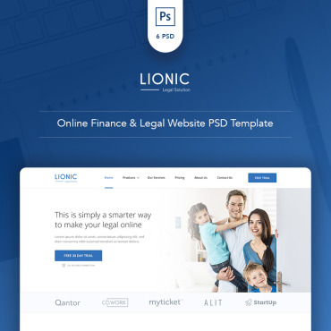 Clean Corporate PSD Templates 80921