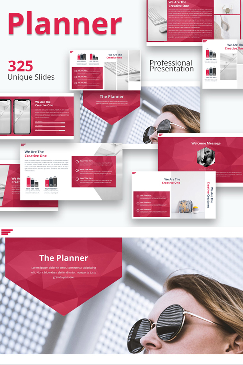 The Planner PowerPoint template