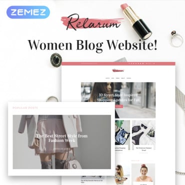 Fashion Blog WordPress Themes 80997