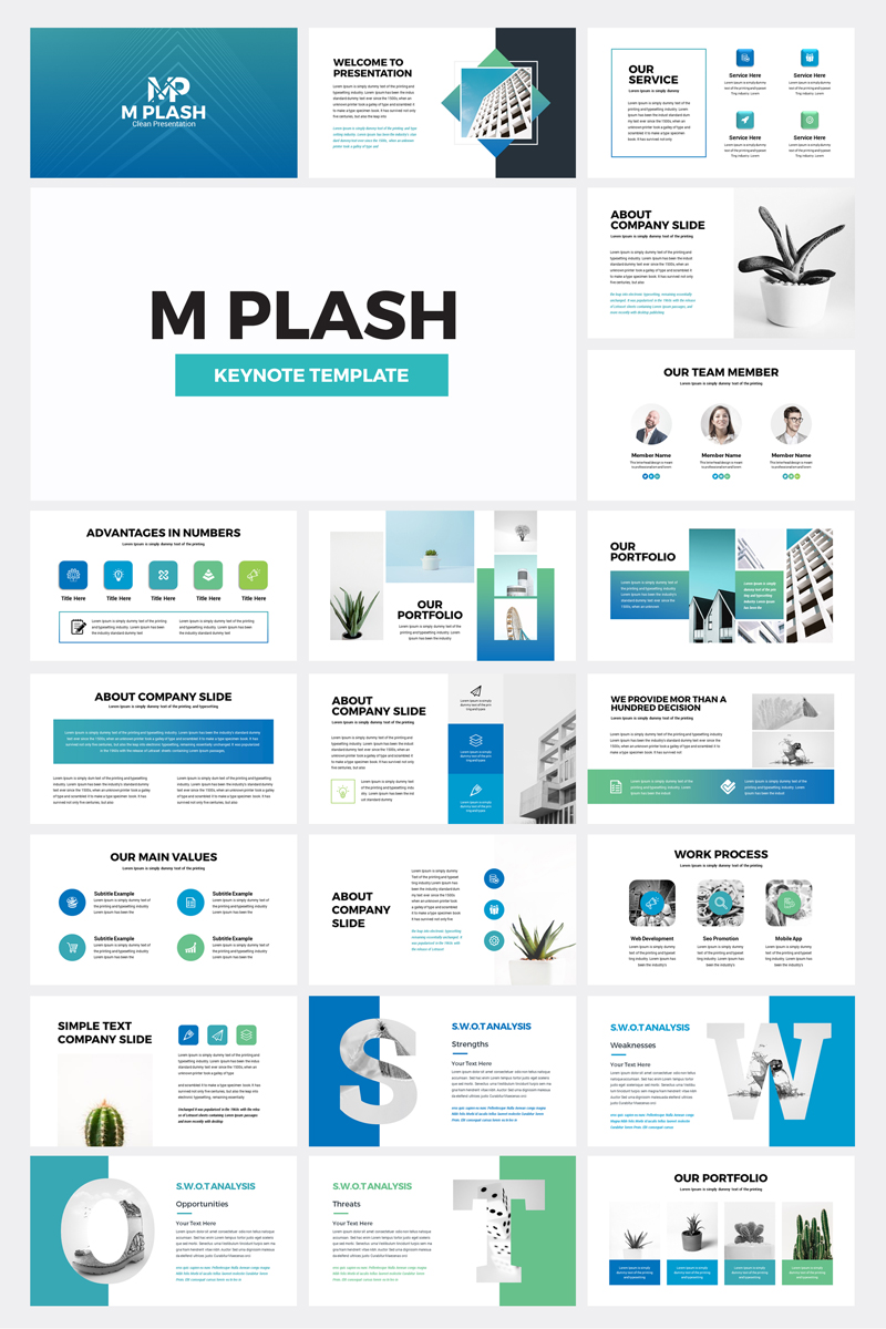 Mplash - Creative Business - Keynote template