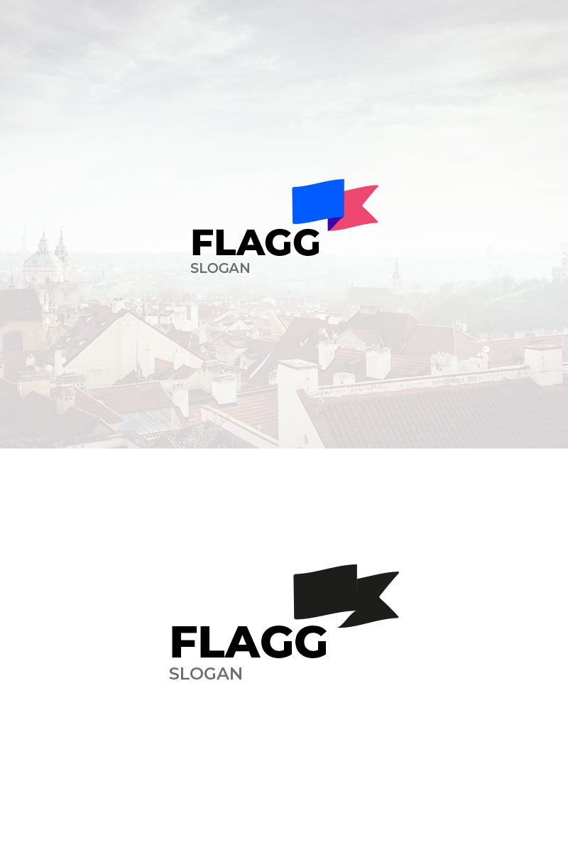 Flagg Design Logo Template
