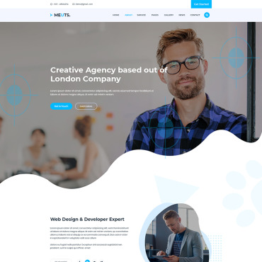 Business Consulting PSD Templates 81116