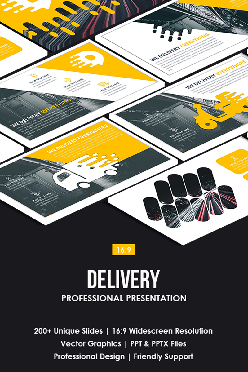 Delivery Premium PowerPoint template