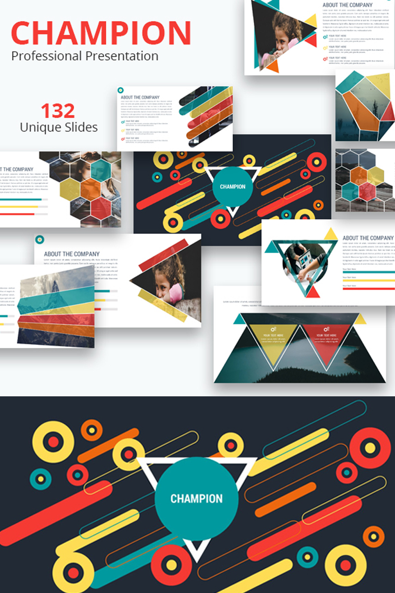 Champion PowerPoint template