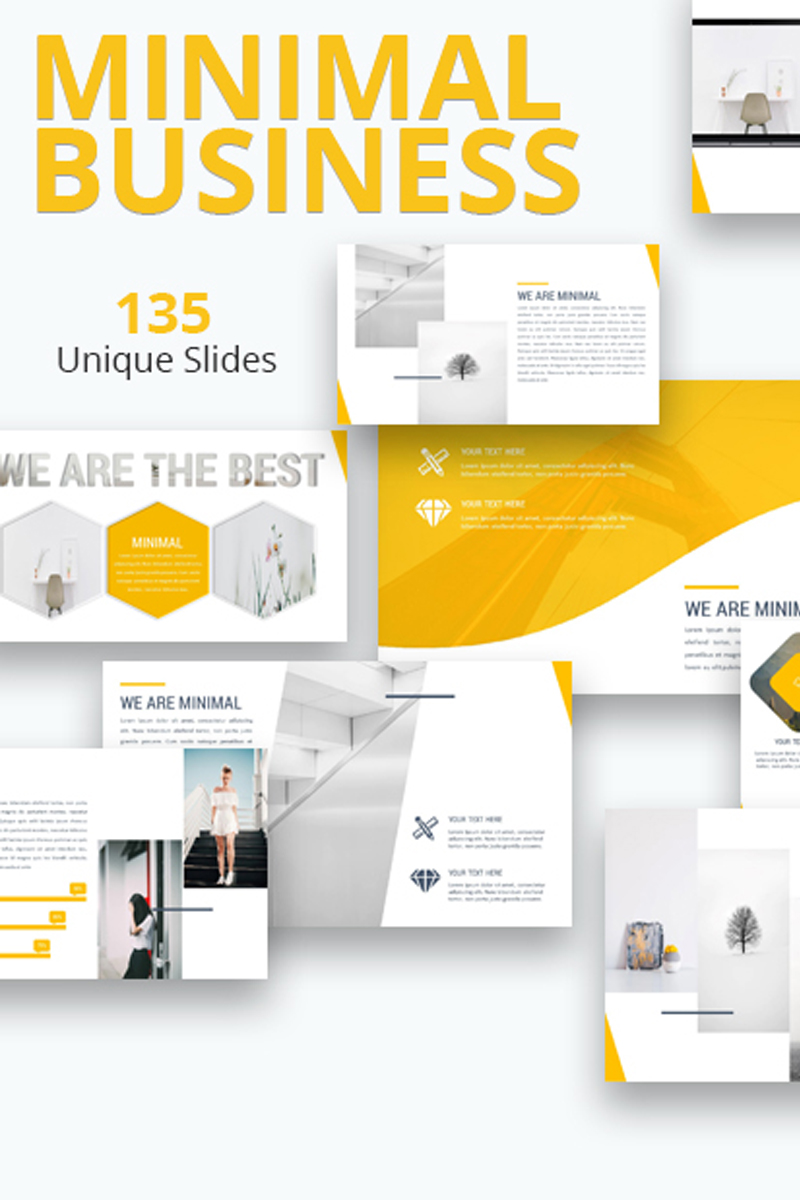 Minimal Business Google Slides